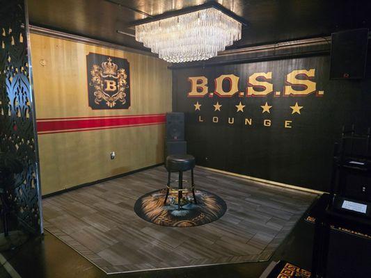 B.O.S.S. 5 STAR LOUNGE STAGE