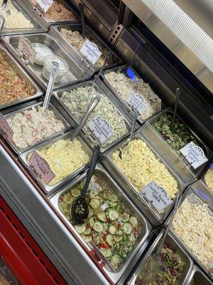 Salad deli case