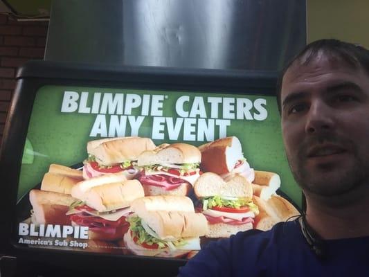 Me at blimpie