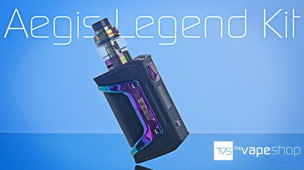 Aegis Legend Kit  now available at The Vape Shop. Come in and pick up today!