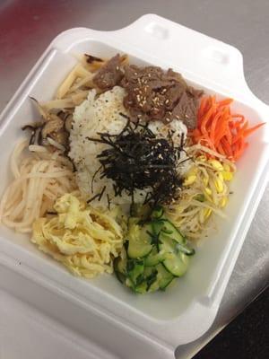 Bibimbob/Kimchi $7.95 (Mon-Fri 11 to 2)