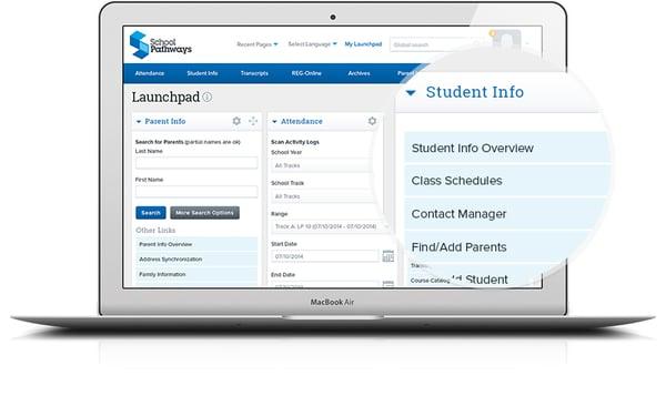 Student Information System Launchpad