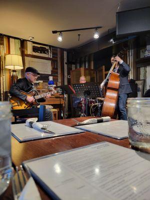 Live music Saturday night: a jazz trio