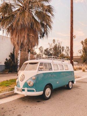 My 67' VW Bus at Salernos Service Center