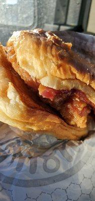 Maple Bacon Chicken Croissant Sandwich