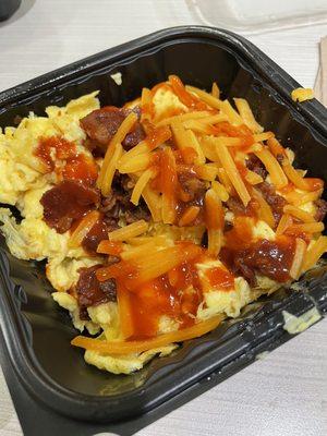 Egg bacon bowl