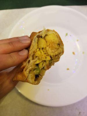 Vegetarian Samosa - excellent