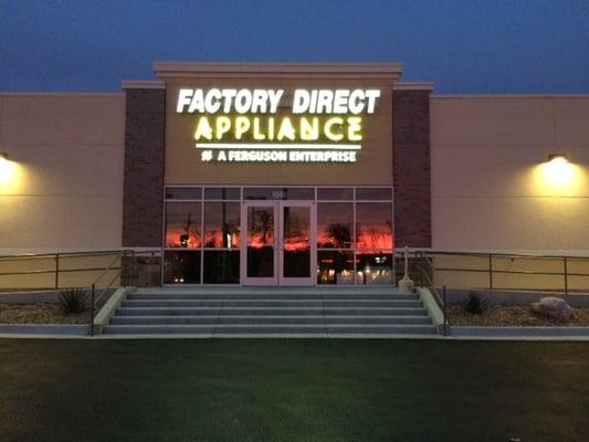 Factory Direct Appliance 
1040 SW Wanamaker Rd.
Topeka, Ks 66604
785-272-8800