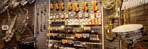 The largest selection of band and orchestra instruments and accessories in Joplin!