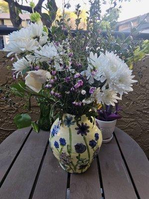 Flowers in vase