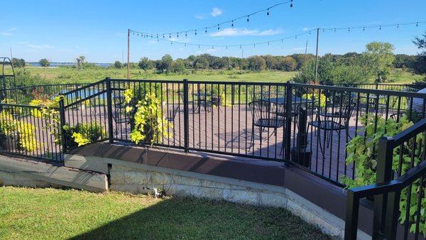 Outside sitting area