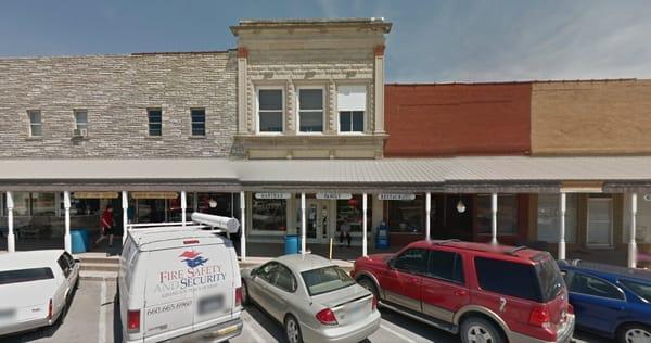 Street view of Martha's in downtown Shelbina, MO.