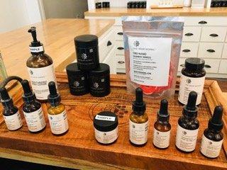 Tinctures, Water Soluble, Topical, Edibles, Capsules, Body Lotion, Flower