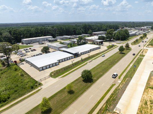 aerial photo of Storology Storage on Grande Blvd