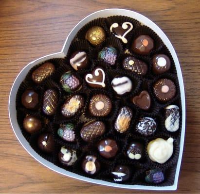 This is what Valentines Day looked like last year. And they taste even better than they look!