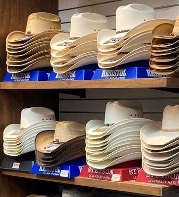 Adult Hats from Stetson & Resistol.  Also offer Entry Level / Economy Brands