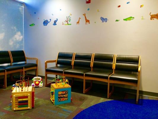 Children's Play Area in the Lobby at SACS