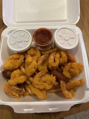 Shrimp platter