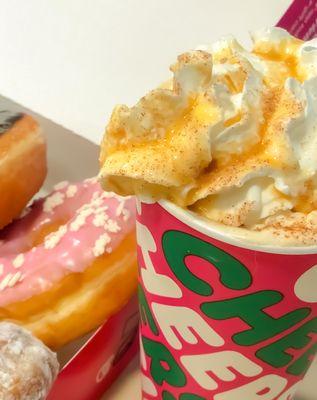 Lattes galore, sprinkles and glaze by the dozen. Find your Dunkin Dream duo today.