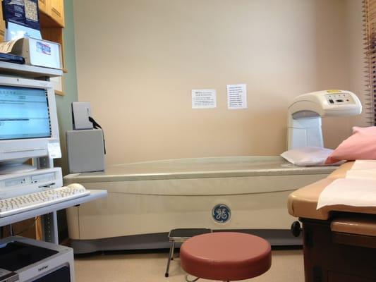 DEXA scan room