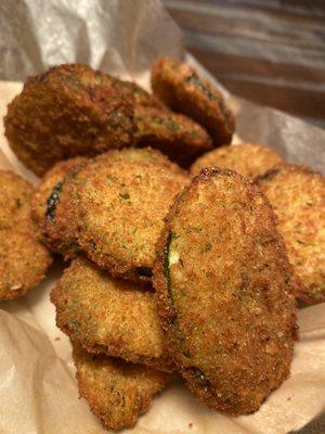 Fried Zucchini Coins