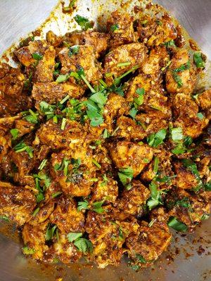 BBQ Chicken Nepali Way (Cho-Ye-La)