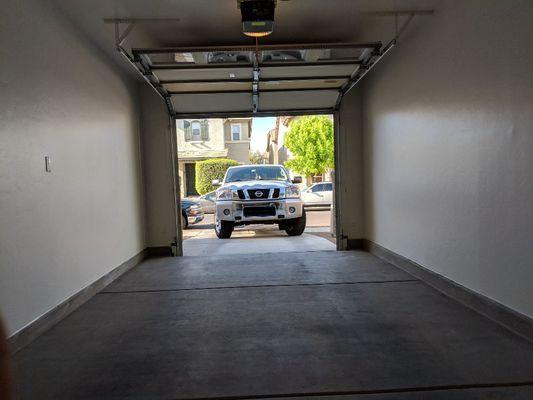 Finished Garage (Textured and Painted) After