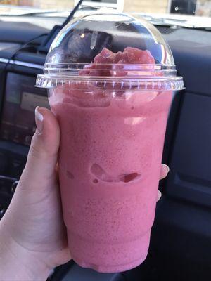 strawberry banana smoothie