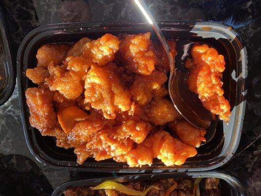 Orange chicken