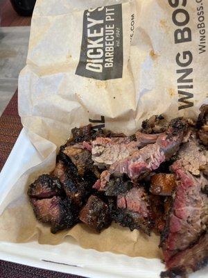 Burnt Ends and Brisket to go!