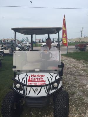 Golf Cart Sales, Service, and Rentals located in the Rockport Fulton Area! Kayak rentals as well!