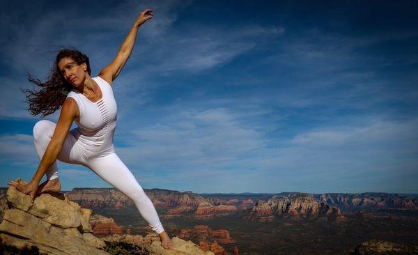 Yoga hikes and anima flow movement in Sedona