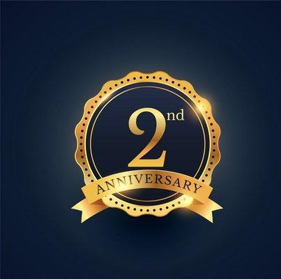 2ND ANNIVERSARY JULY 2019