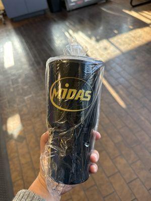 Free Midas cup!