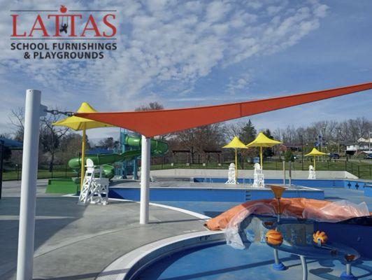 Custom Fabric Shade Structures. Lattas.com