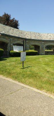 Info before entering. My cousin's final resting. RIP -Joe