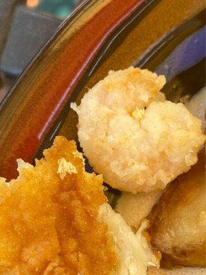 Popcorn Shrimp, fried fish