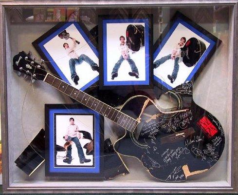 David Cook's Guitar from American Idol