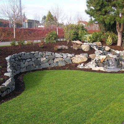 Garden And Stones