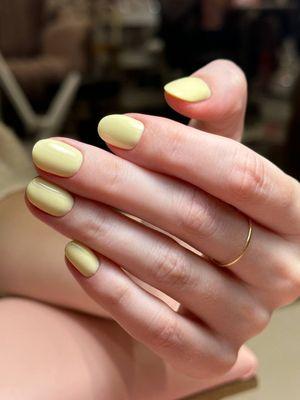 Gel manicure