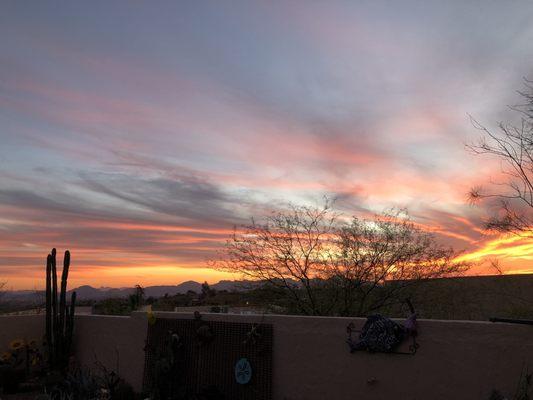 Patio Sunset