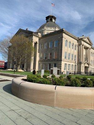 Courthouse in the morning.