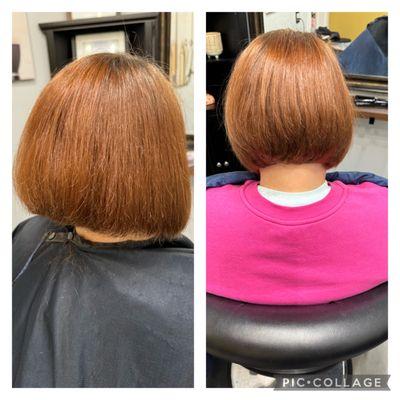 I'm passionate about cutting a Bob!