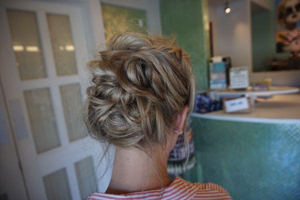 Soft Whimsical updo