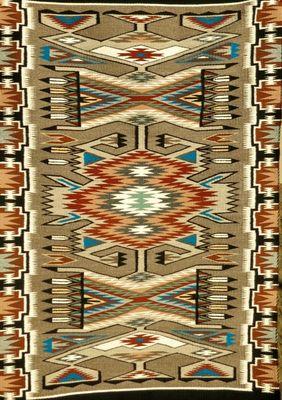 Rug, Lillie Bitsui, Navajo