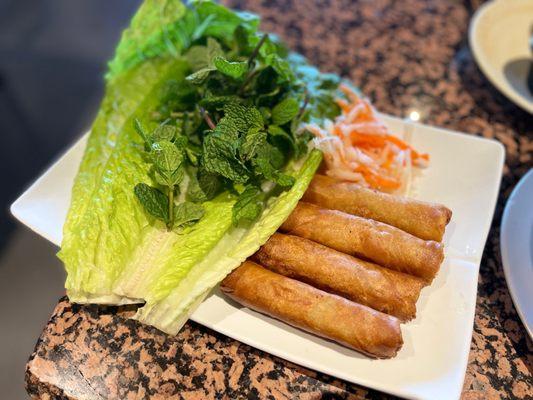 Fried Chicken Egg Rolls