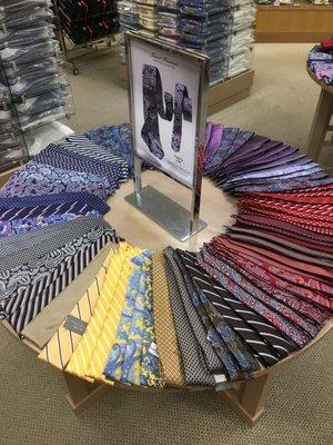 Great selection of $120 ties.