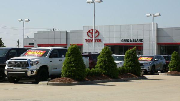 The Greg LeBlanc Toyota Superstore in Houma, LA.