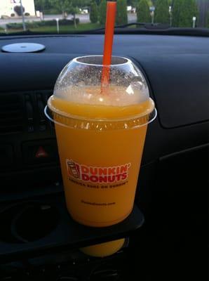 Large Orange Coolatta. The perfect cool beverage on hot summer day!