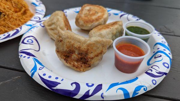 Pan Fried Momo